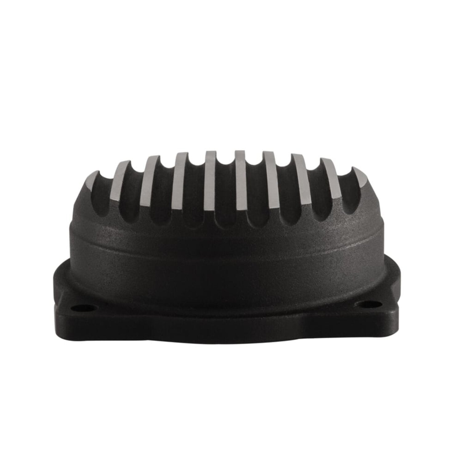 Motone CV carburetor top cover - Finned/Rippled - Black