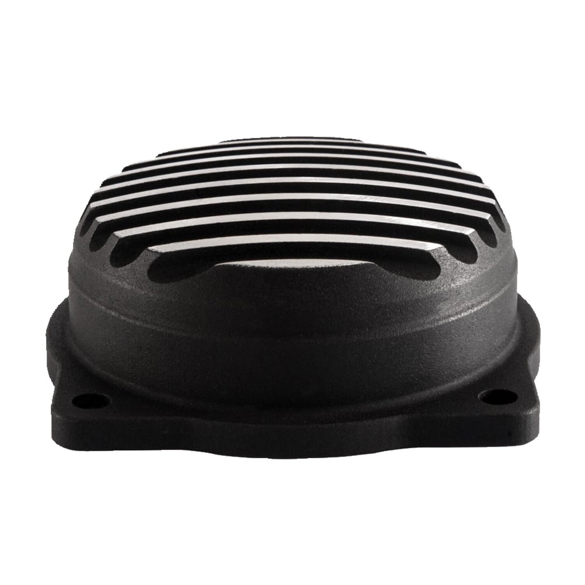 Motone CV carburetor top cover - Finned/Rippled - Black