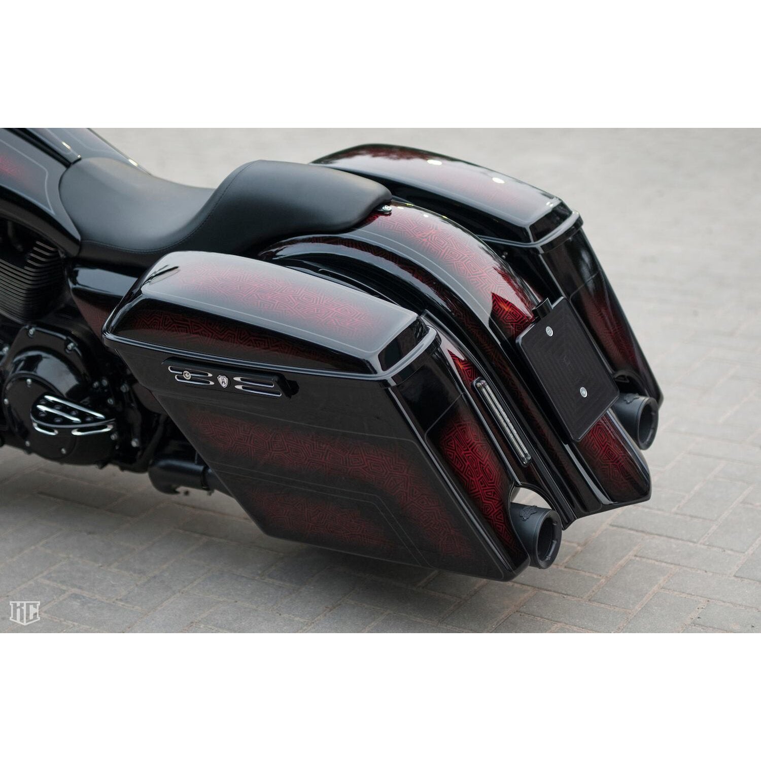 Killer Custom extended rear fender "Flow"