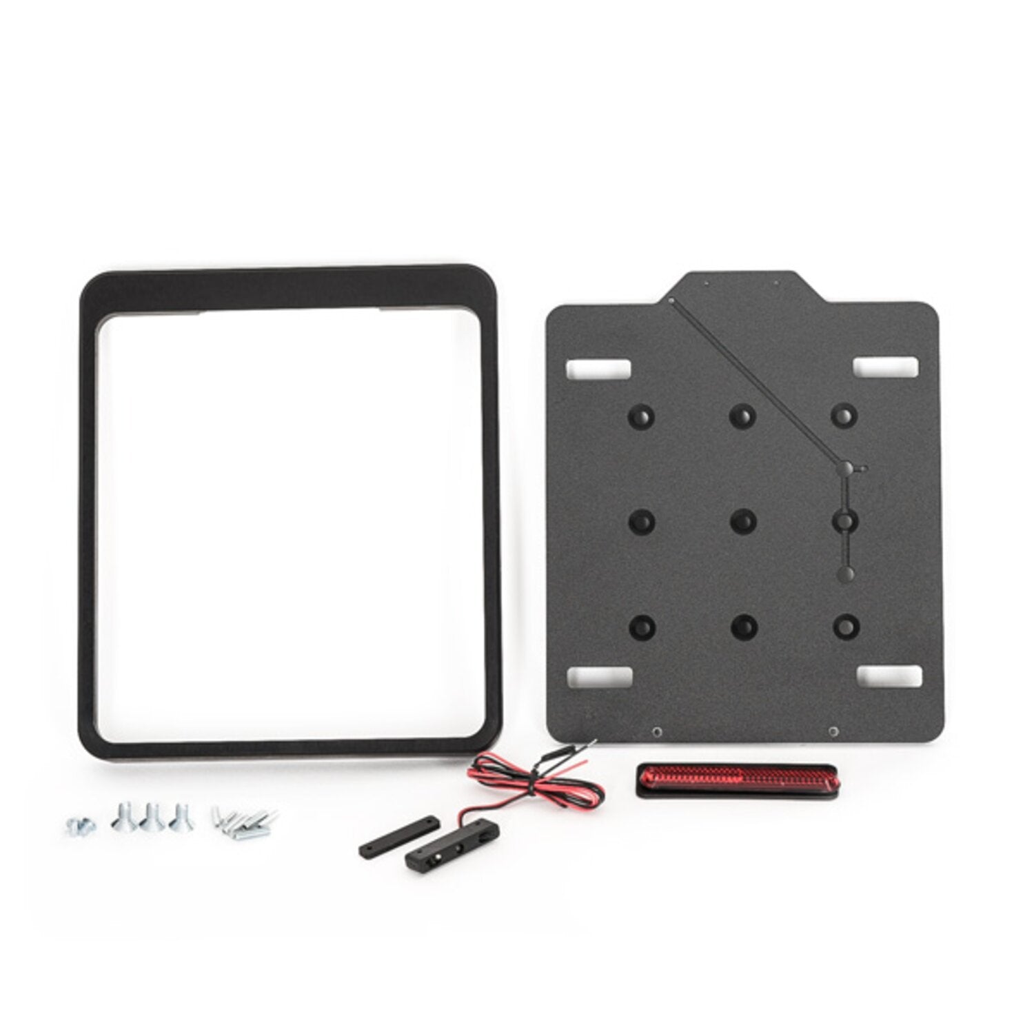 Killer Custom "Blind hole" German license plate housing