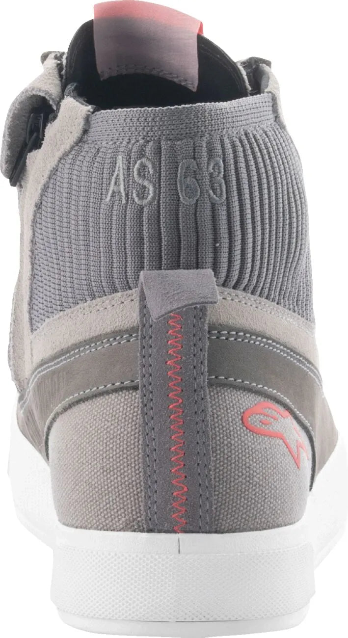 Alpinestars Stated Motorcycle Shoes Gray Red White