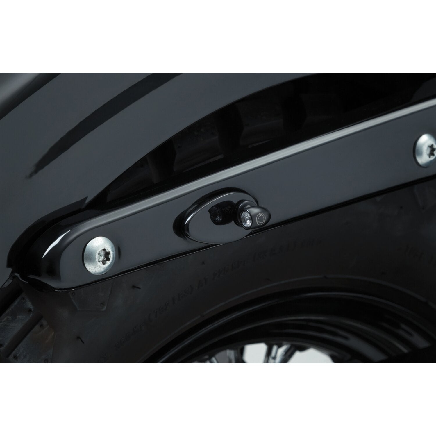 Kuryakyn Fender strut cover plates gloss black