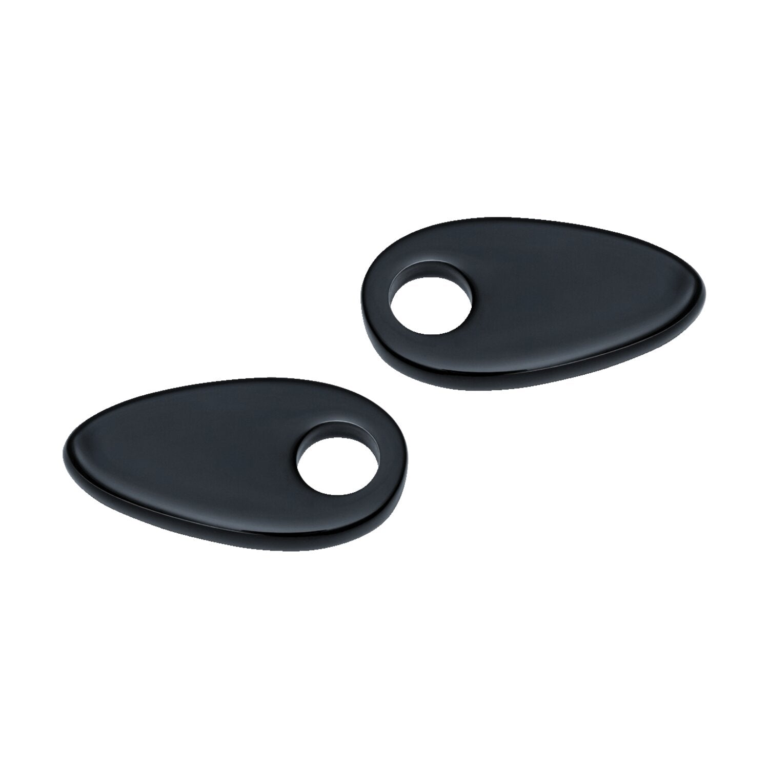 Kuryakyn Fender strut cover plates gloss black