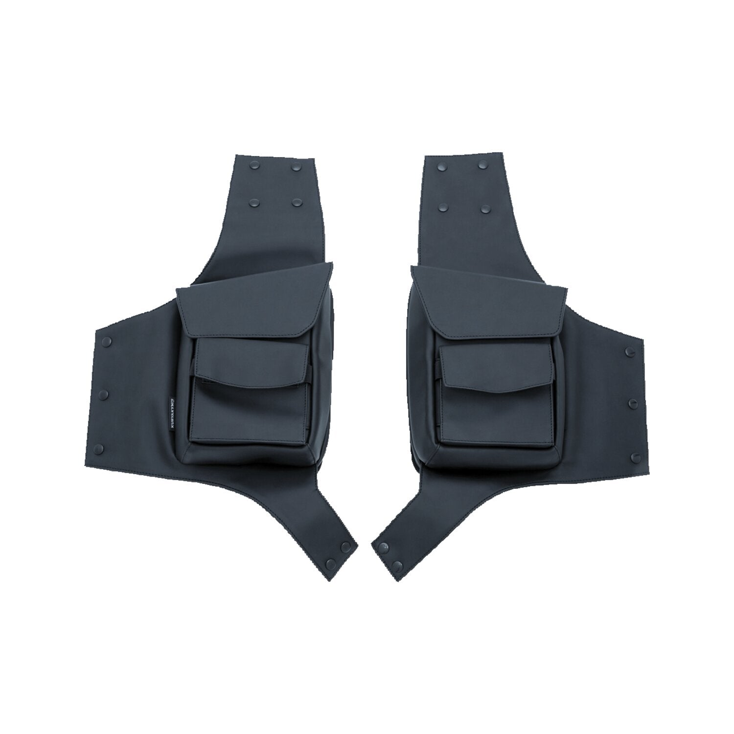 Kuryakyn saddlebag pouch set - Black