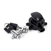 MCS FLHR ignition switch & saddlebag lock kit - Black