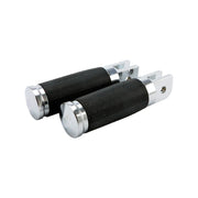 MCS Caliber rider footpegs chrome