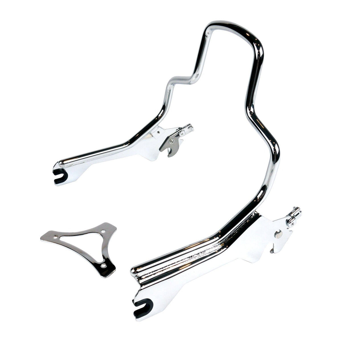 MCS Sissy bar kit 8.5" upright - Chrome