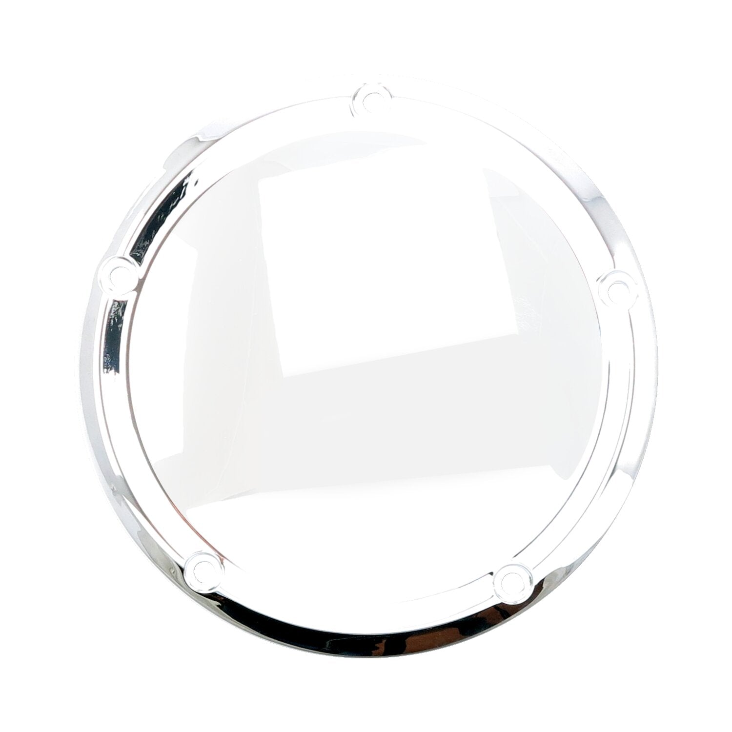 MCS Derby cover smooth domed - Chrome