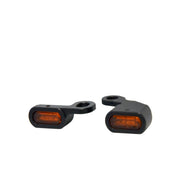 MCS Fastline below bar LED turn signal set - Black
