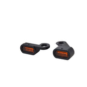 MCS Fastline below bar LED turn signal set - Black