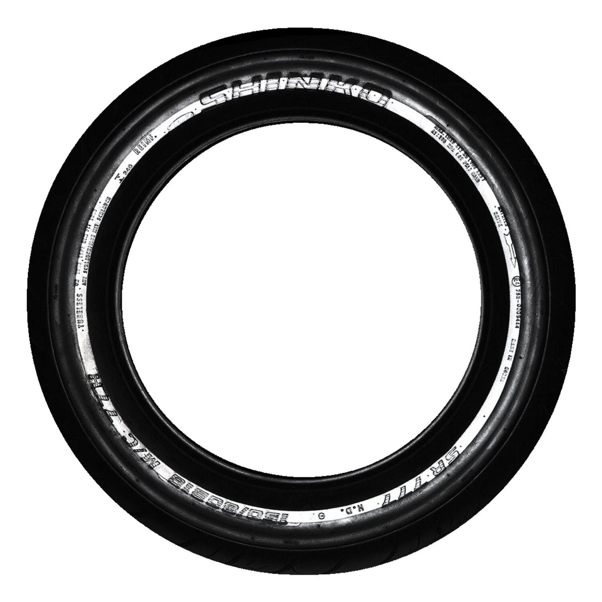 Shinko Tires Shinko 777 rear tire 180/65B16 (81H) RT Reflector