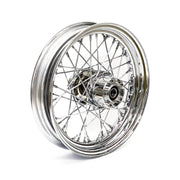 MCS 3.00 x 16 rear wheel 40 spokes chrome