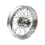 MCS 3.00 x 16 rear wheel 40 spokes chrome