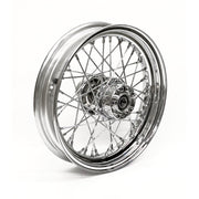 MCS 3.00 x 16 rear wheel 40 spokes chrome