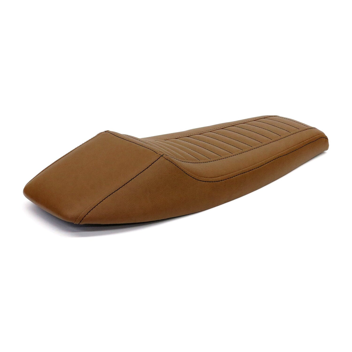 C-Racer Flat Racer SCR4FC seat fully covered - Dark brown