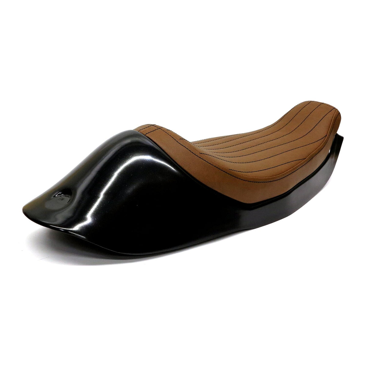 C-Racer Sportster Cafe Racer seat - Dark brown