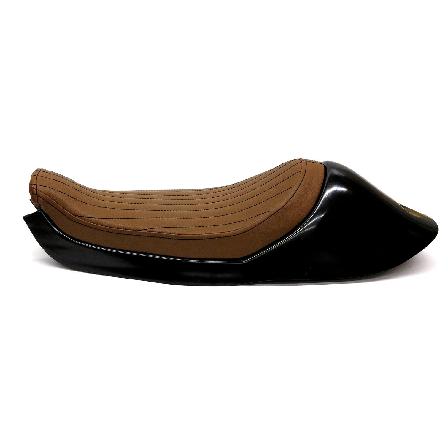 C-Racer Sportster Cafe Racer seat - Dark brown