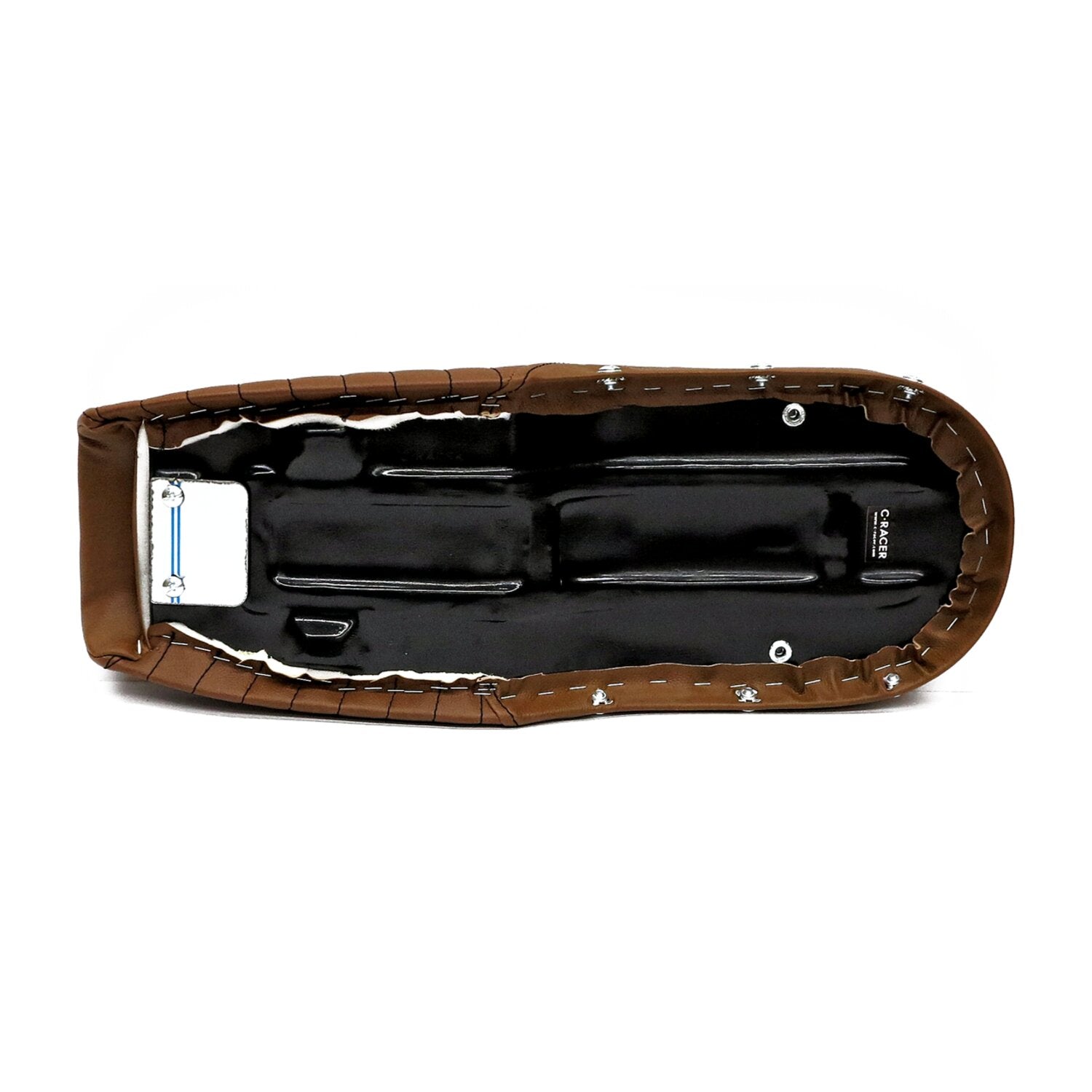 C-Racer CX500 Flat & Cowl seat dark brown
