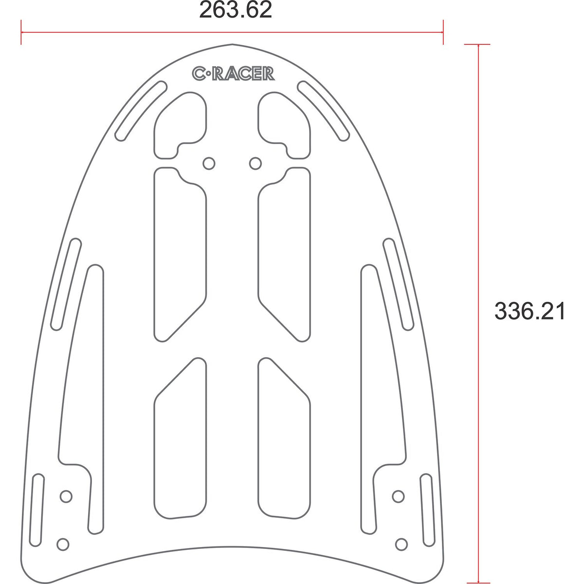 C-Racer BMW R100 Scrambler seat 02 dark brown