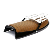 C-Racer BMW R100 Scrambler seat 02 dark brown