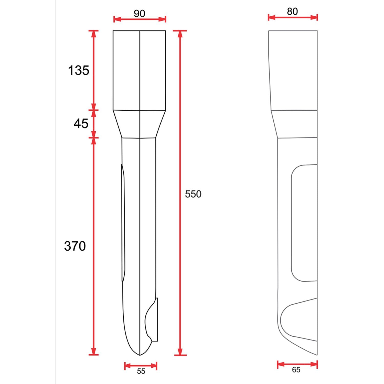 C-Racer Universal fork guards No1