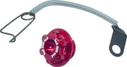 Psr Oil Filler Cap Kit M20 X 1.5 Aluminum Red Anodized