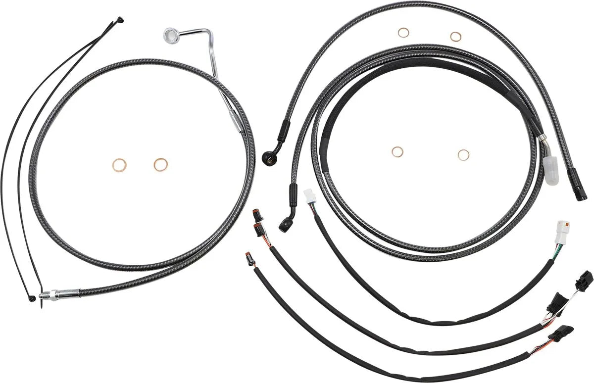 Magnum Shielding KARBONFIBR Handlebar Installation Kit for Ape