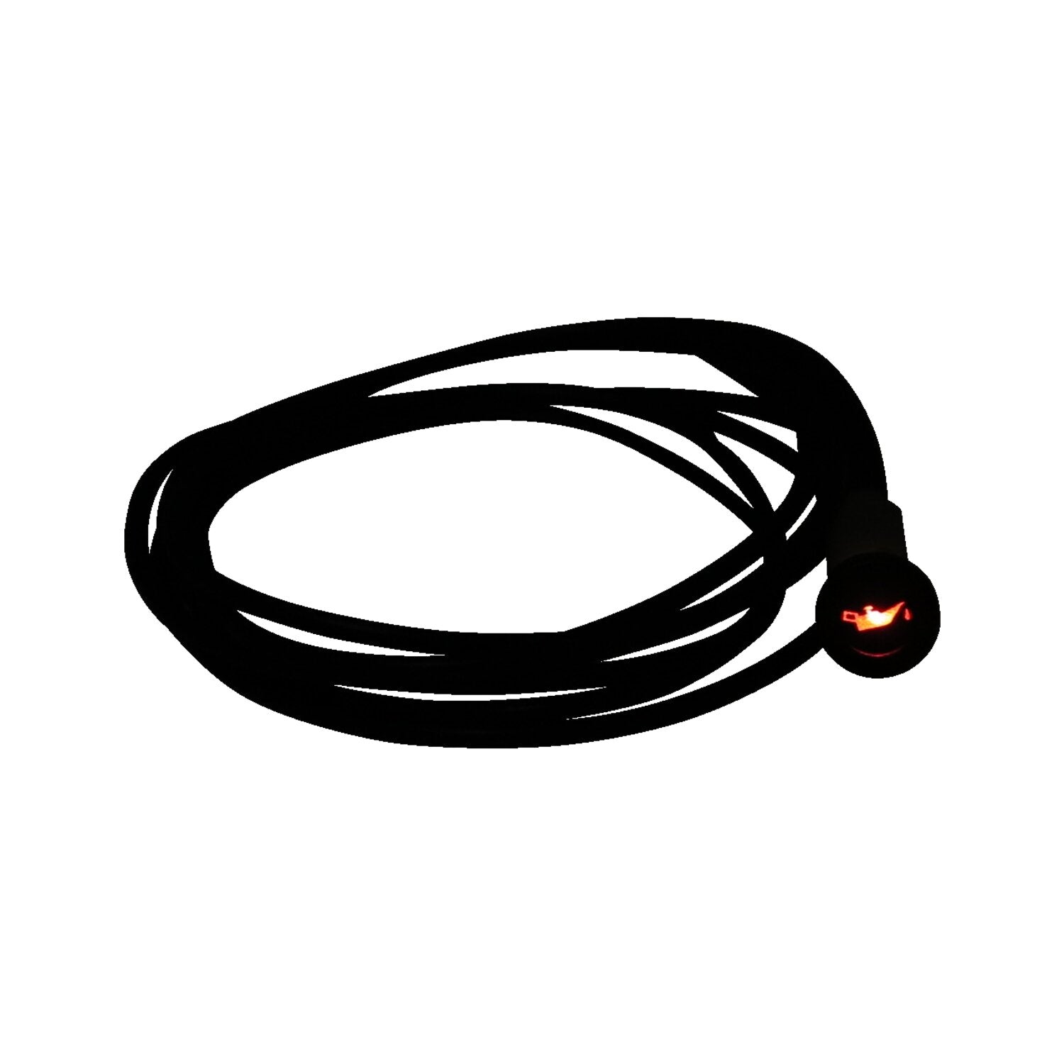MCS 3/8 indicator light - Red with 'oil can' symbol