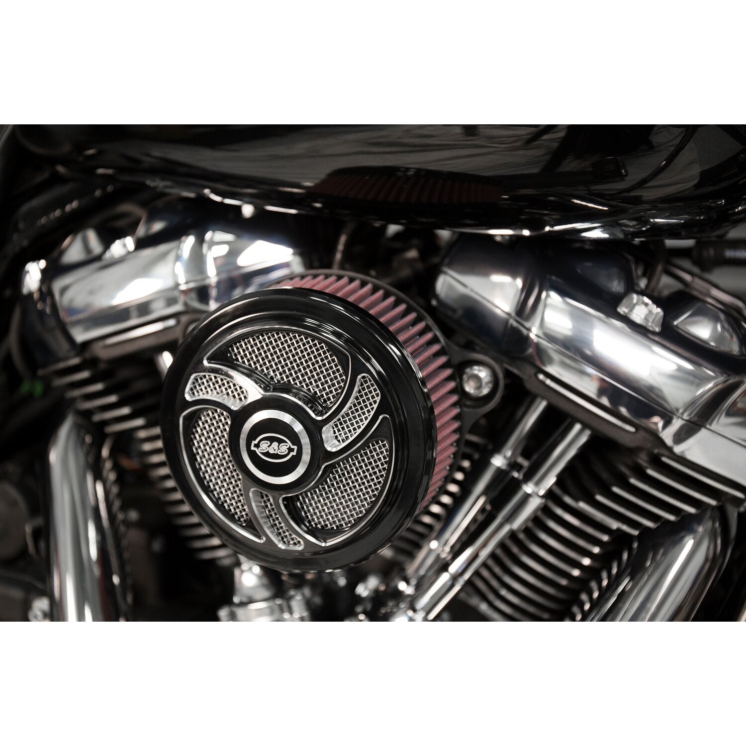 S&S Stealth Torker air cleaner kit black