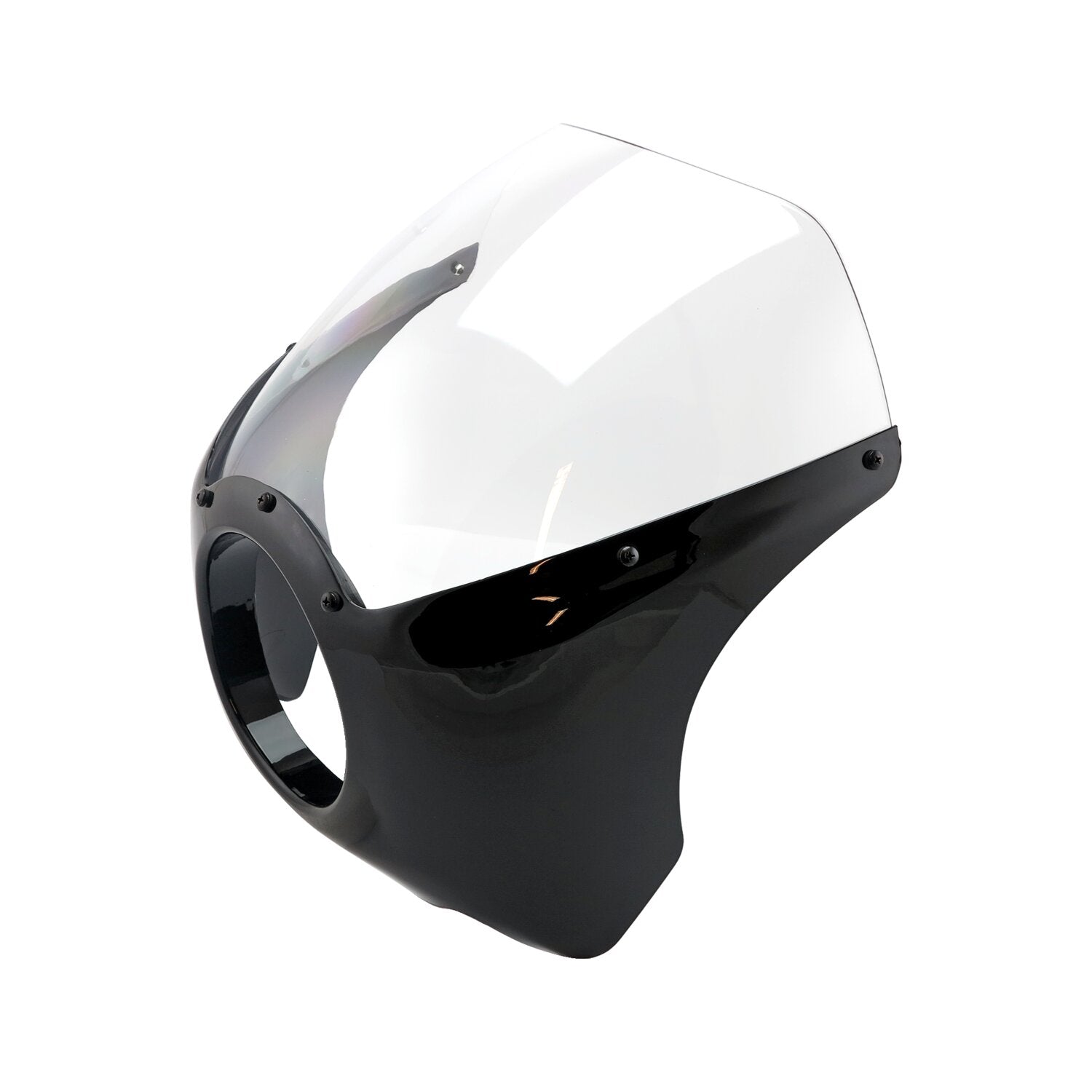 MCS Cafe racer style mini fairing - Black
