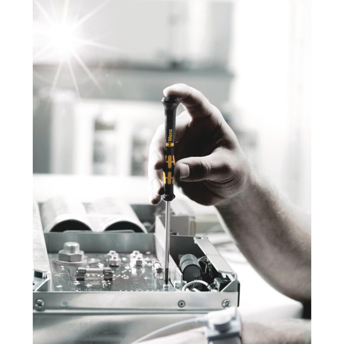 Wera ESD safe screwdriver set for electronic applications