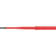 Wera compact inter-changeable screwdriver shaft slotted