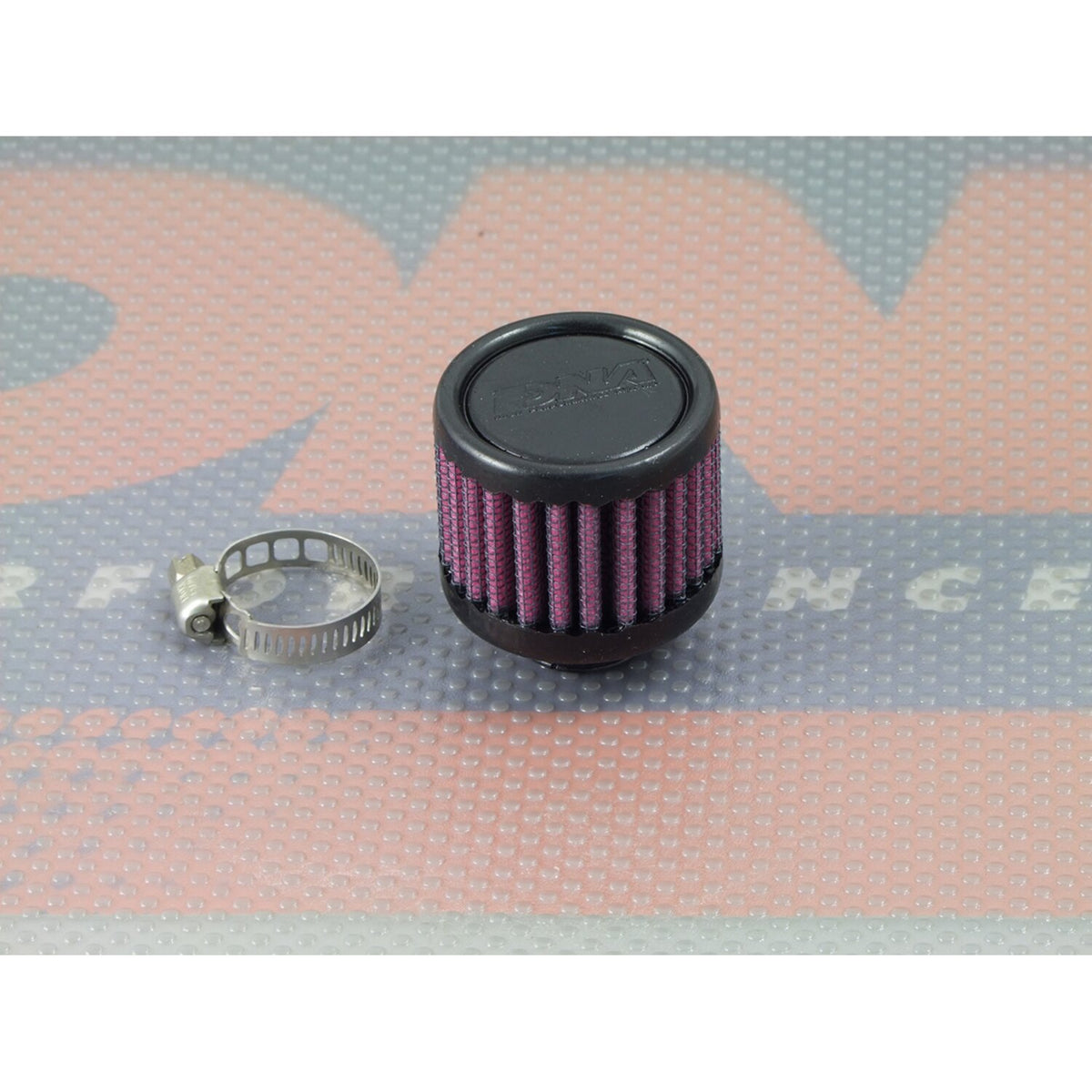 DNA Filters crank case vent filter rubber top female oval