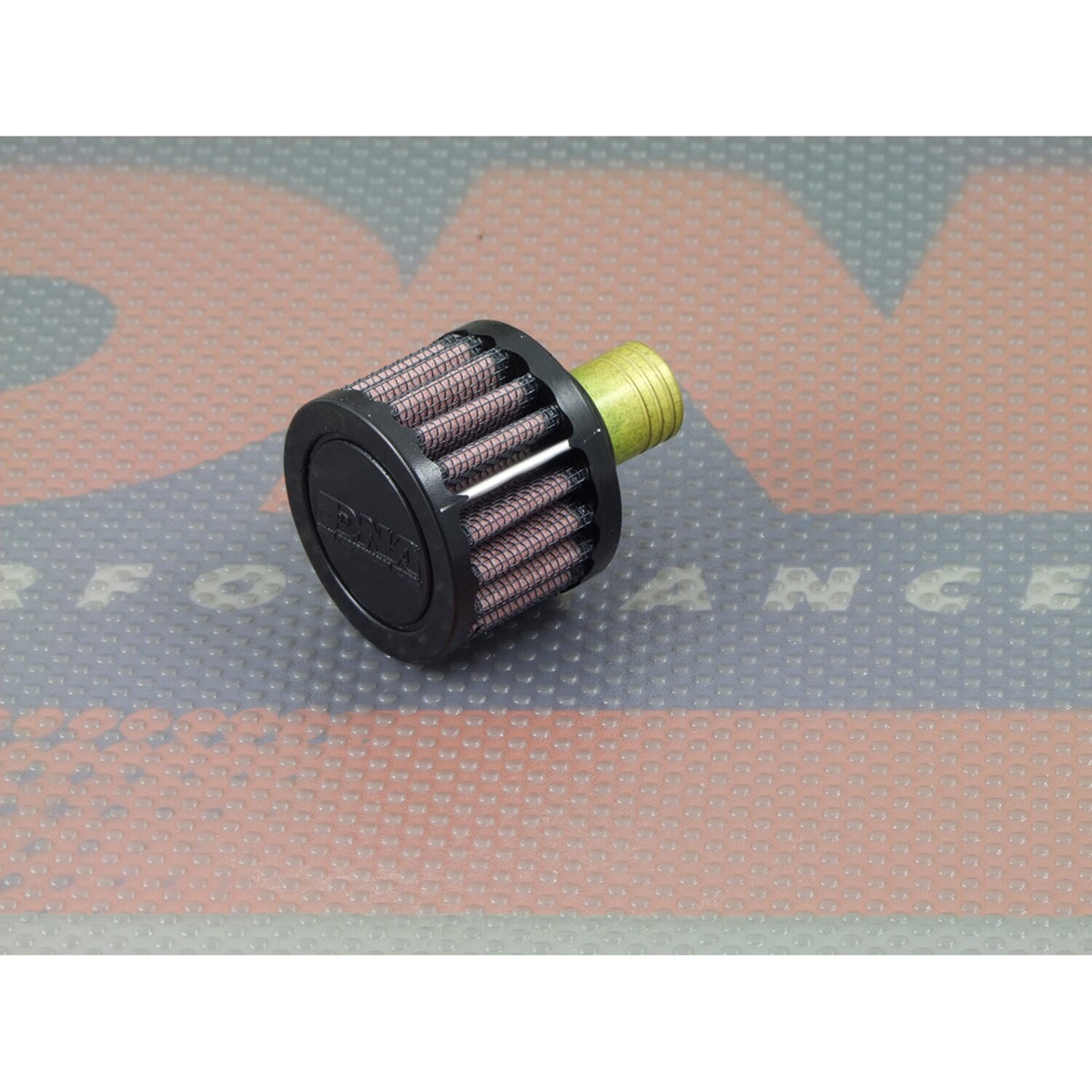 DNA Filters crank case vent filter rubber top male round