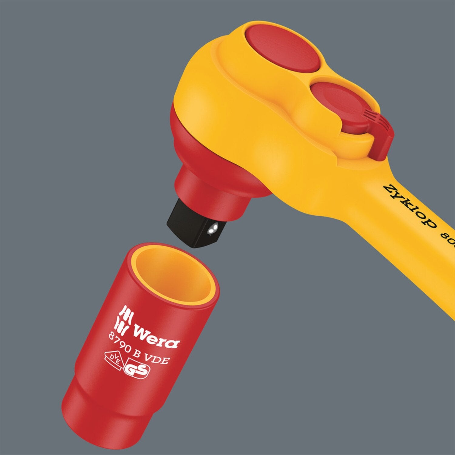 Wera B Zyklop VDE 3/8 ratchet 8007