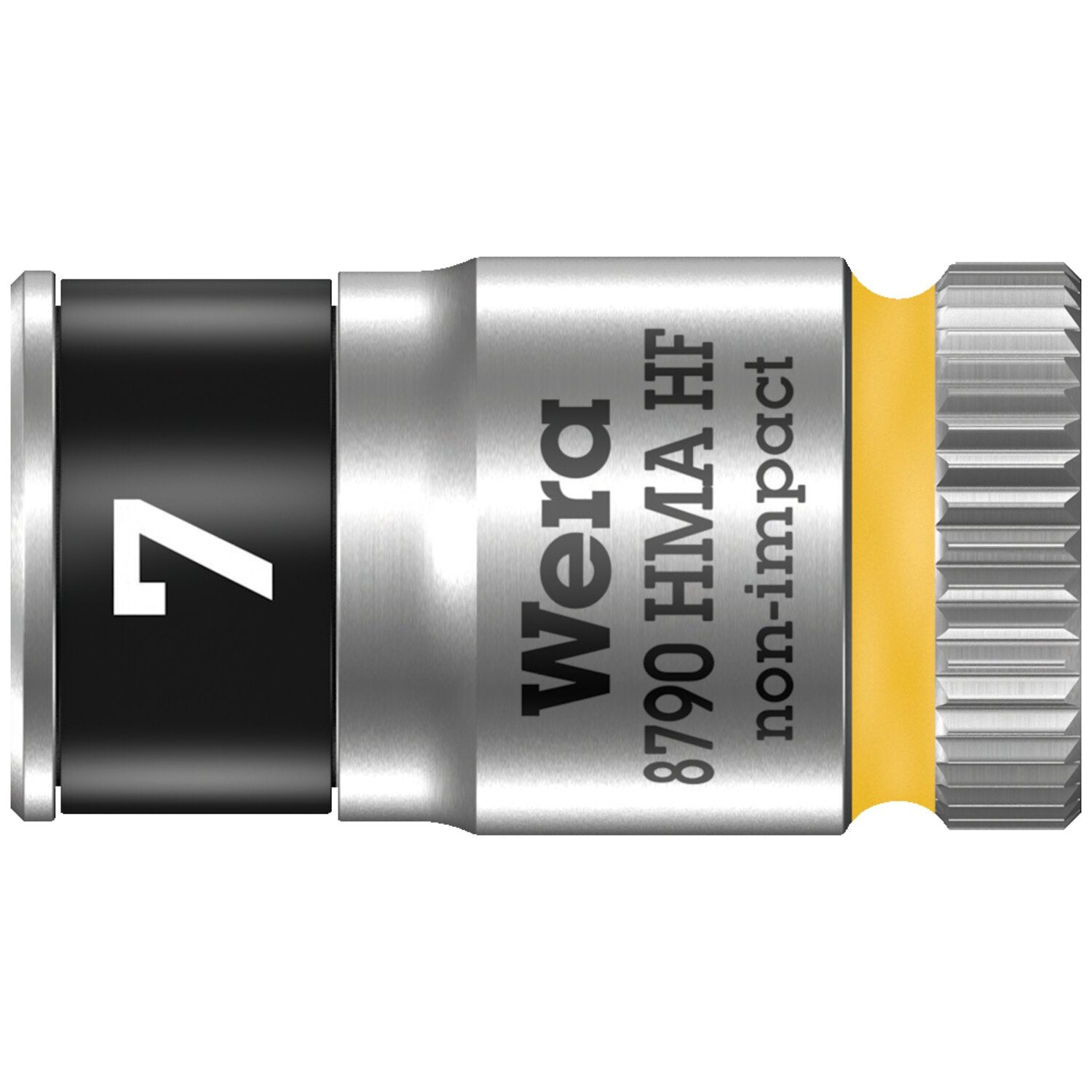 Wera Zyklop 1/4" socket with holding function - Metric 7.0