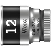 Wera Zyklop 1/4" socket with holding function - Metric 12.0