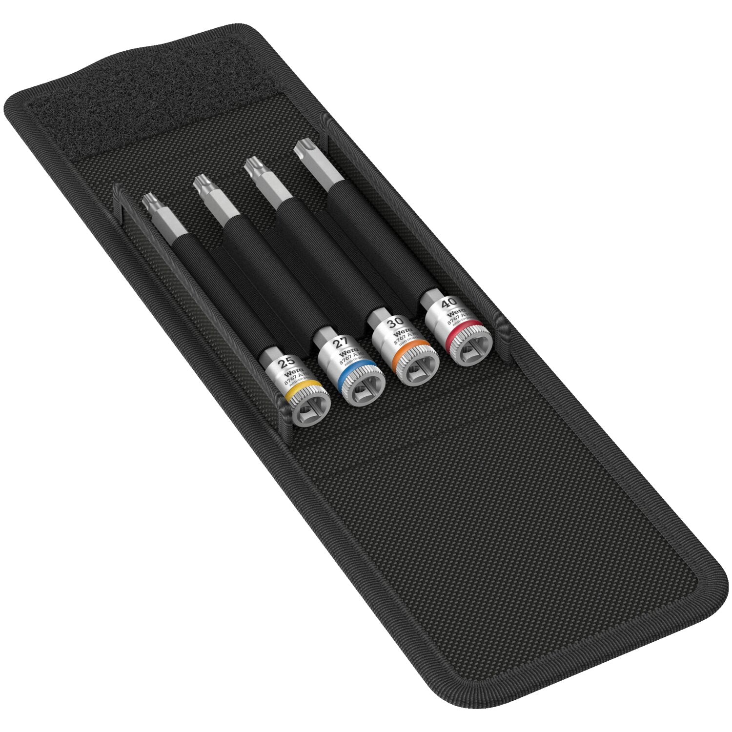 Wera Torx® socket bit set 1/4" with holding function