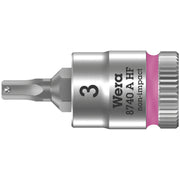 Wera Zyklop 1/4" Hex socket bit w/ holding function - Metric