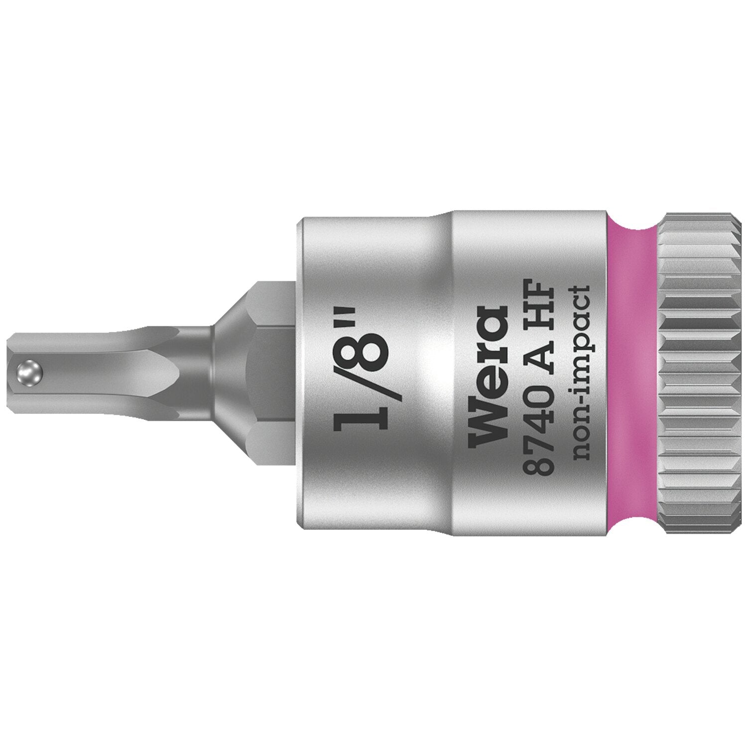 Wera Zyklop 1/4" Hex socket bit w/ holding function US sizes