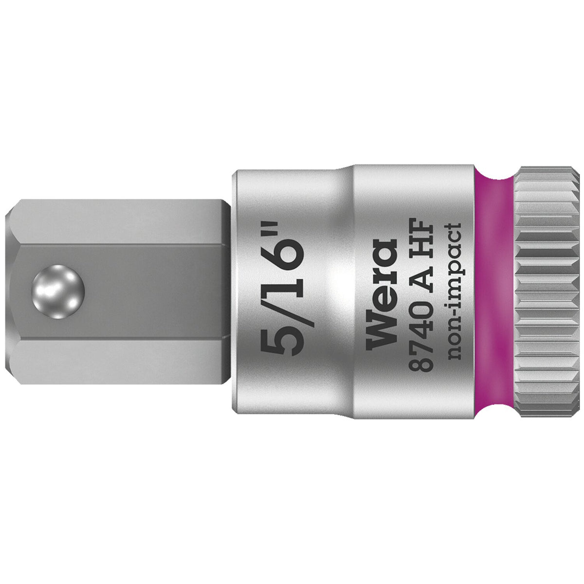Wera Zyklop 1/4" Hex socket bit w/ holding function US sizes