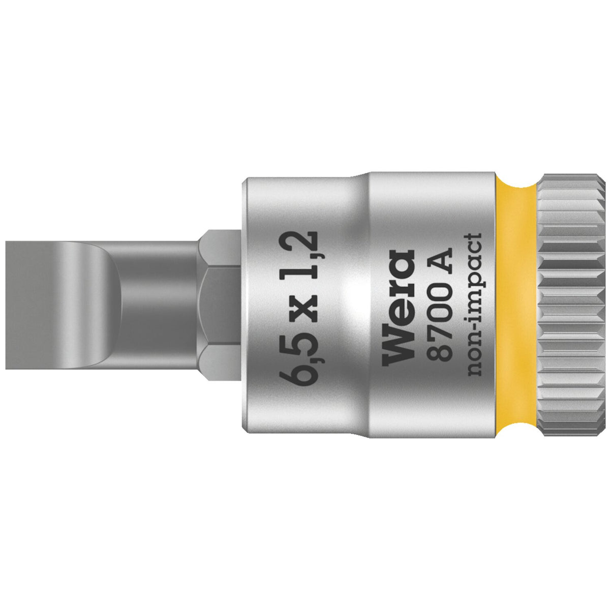 Wera Zyklop 1/4" Slotted socket bit