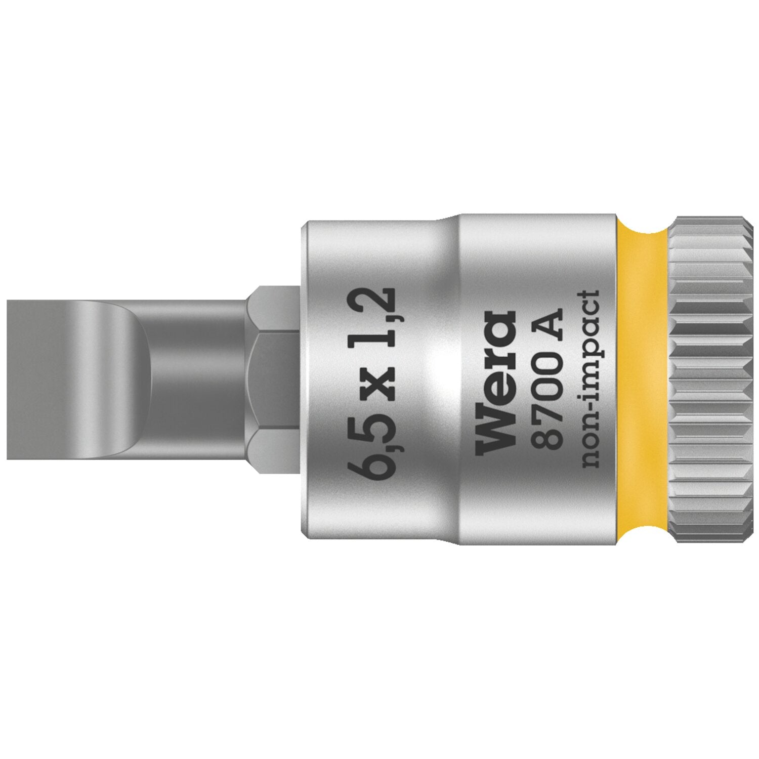 Wera Zyklop 1/4" Slotted socket bit