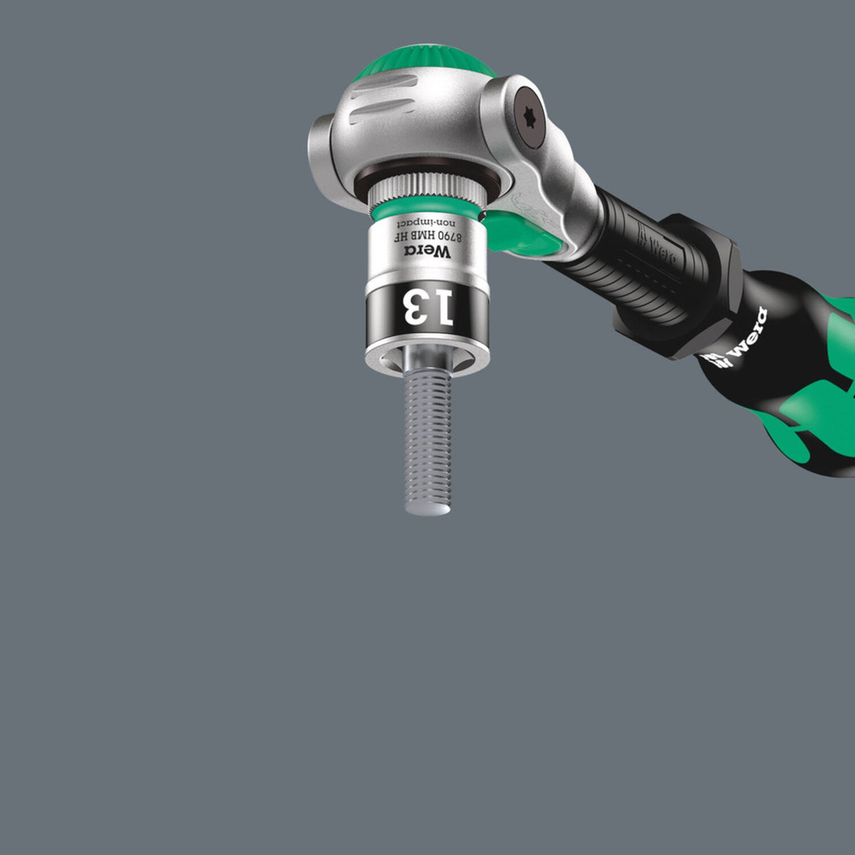 Wera Zyklop 3/8" socket with holding function - Metric 7.0