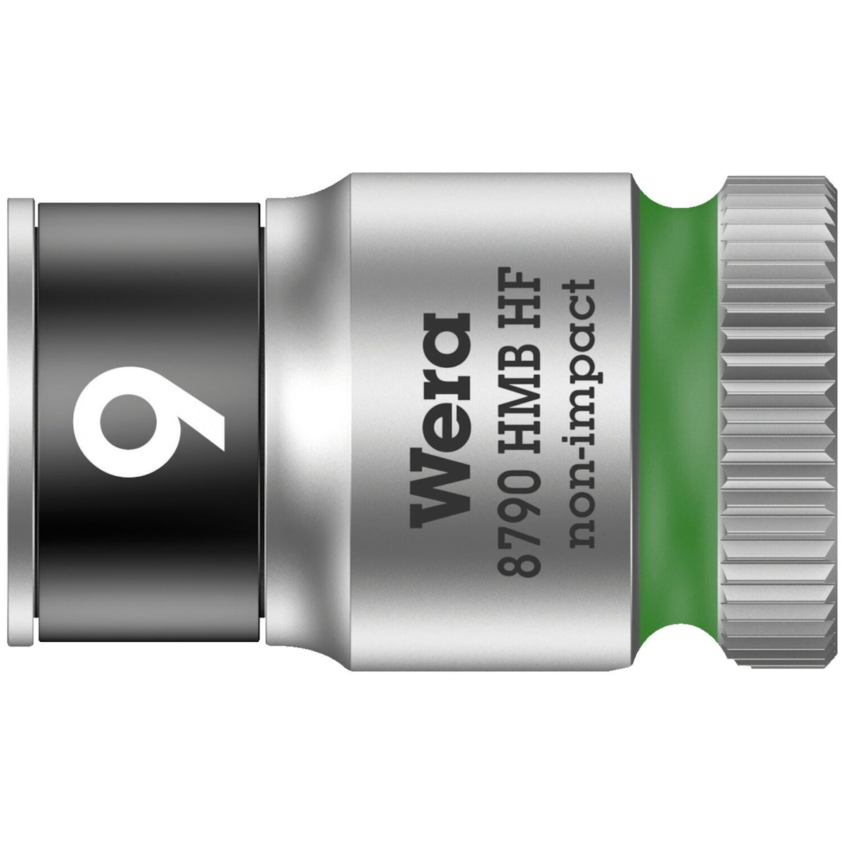 Wera Zyklop 3/8" socket with holding function - Metric 9.0