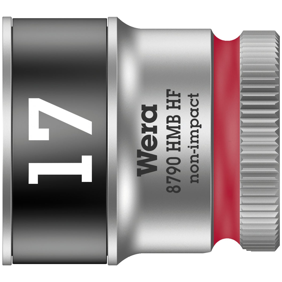 Wera Zyklop 3/8" socket with holding function - Metric 17.0