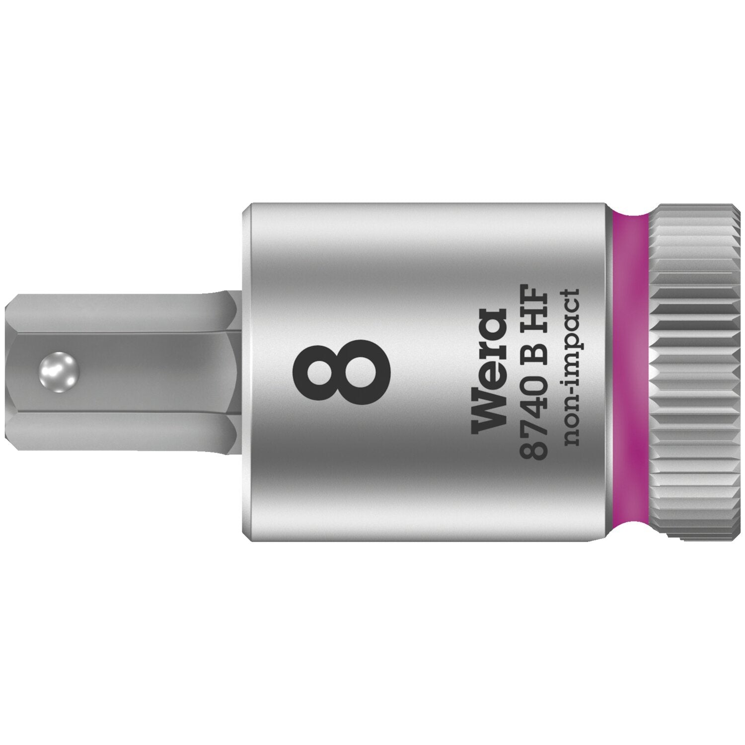 Wera Zyklop 3/8" Hex socket bit with holding function Metric