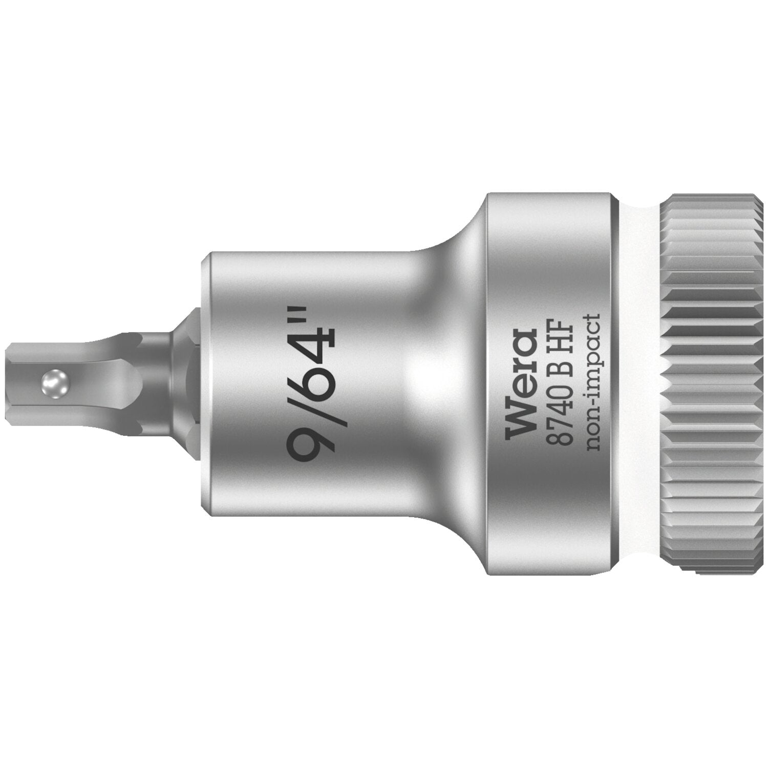 Wera Zyklop 3/8" Hex socket bit w/ holding function US sizes