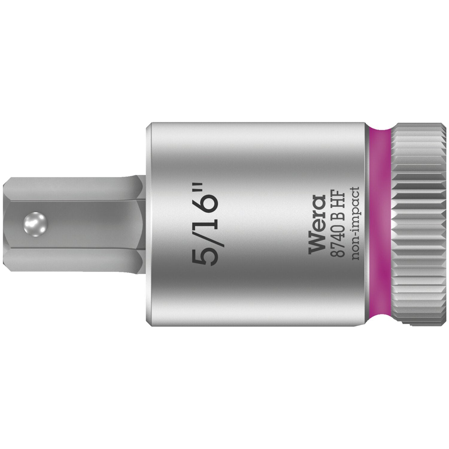 Wera Zyklop 3/8" Hex socket bit w/ holding function US sizes