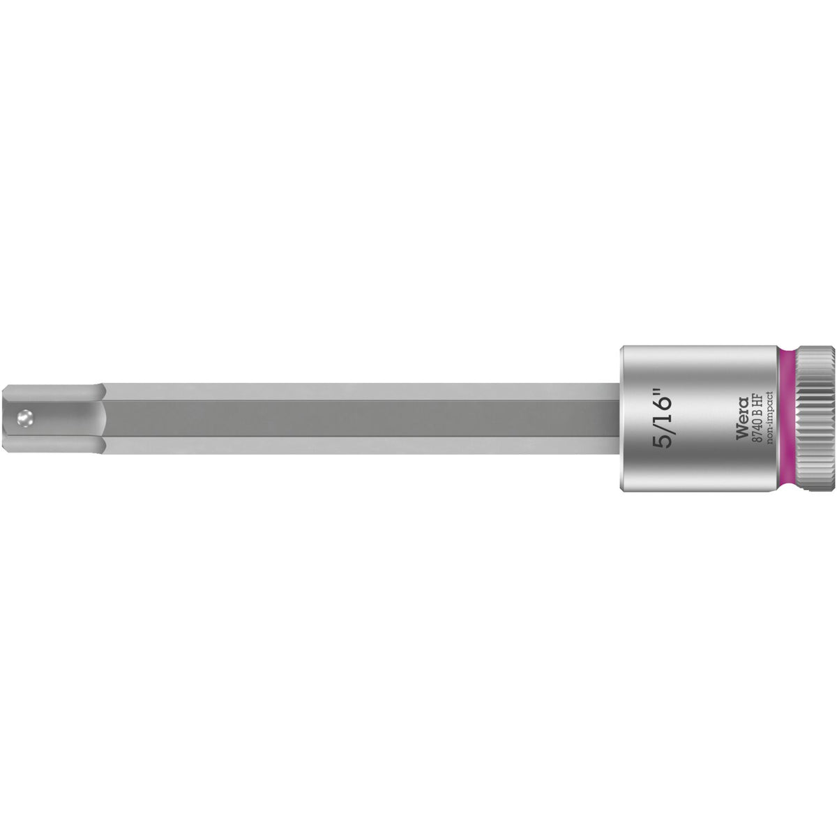 Wera Zyklop 3/8" Hex socket bit w/ holding function US sizes